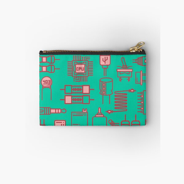 Item preview, Graphic Electronic components collage designed and sold by EngineersArt.