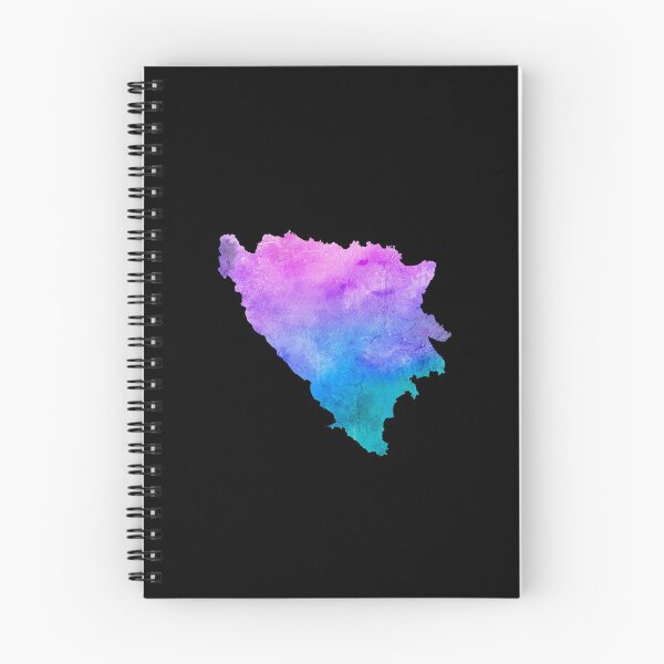 Item preview, Bosnia and Herzegovina Watercolor Map - Bosnian designed and sold by MountainD.
