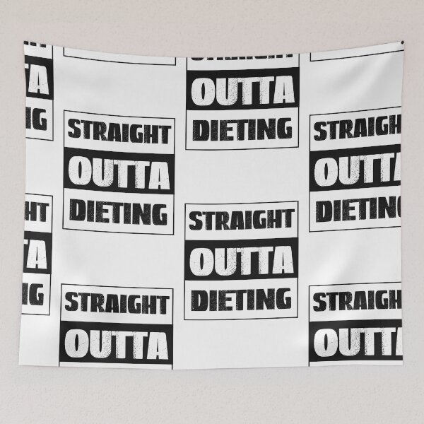 Item preview, Straight Outta Dieting designed and sold by SportyDogShop.