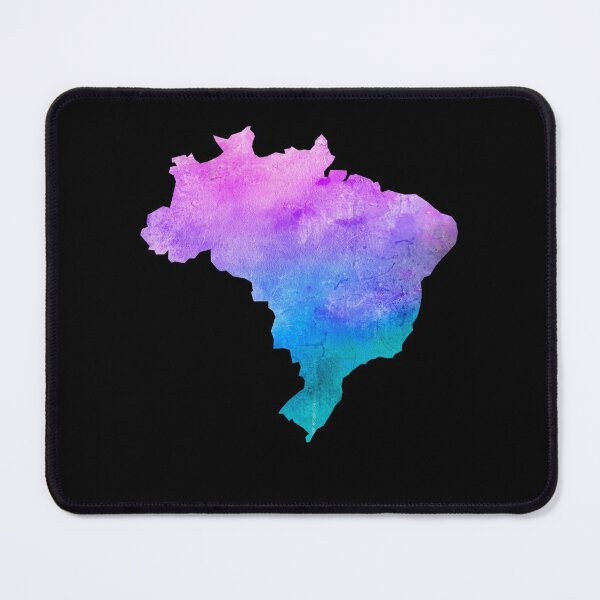 Item preview, Brazil Watercolor Map - Brazilian designed and sold by MountainD.