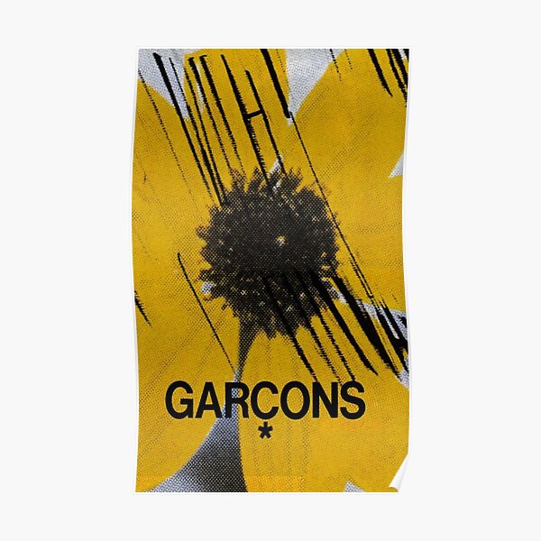 comme des garcons poster