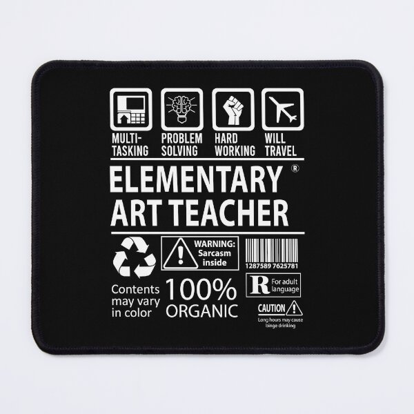 Item preview, Elementary Art Teacher T Shirt - Multitasking Job Gift Item Tee designed and sold by hinettiker.
