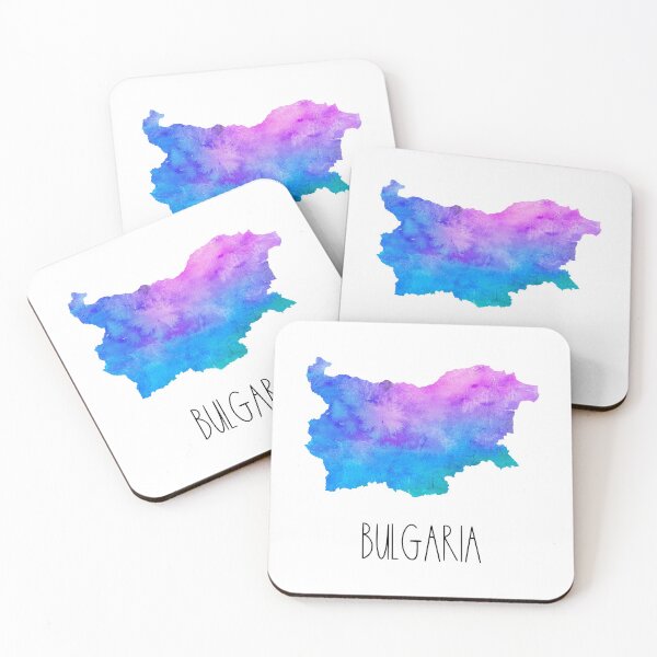 Item preview, Bulgaria Watercolor Map - Bulgarian designed and sold by MountainD.