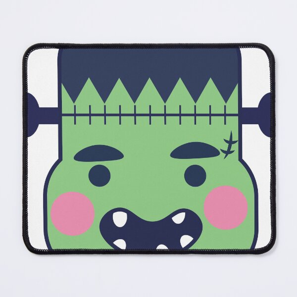 Item preview, Cute Frankenstein Monster Face designed and sold by RoGraphix.