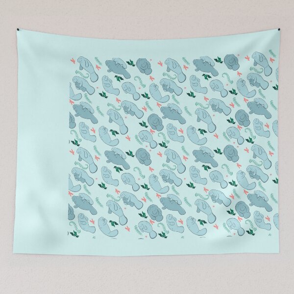 Item preview, Just A Girl Who Loves Manatees designed and sold by PlusPlayStore.