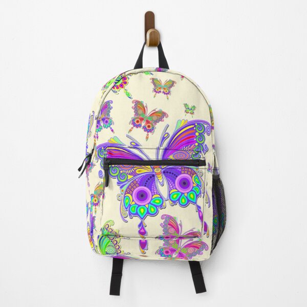 Item preview, Butterfly Colorful Tattoo Style Pattern designed and sold by BluedarkArt.