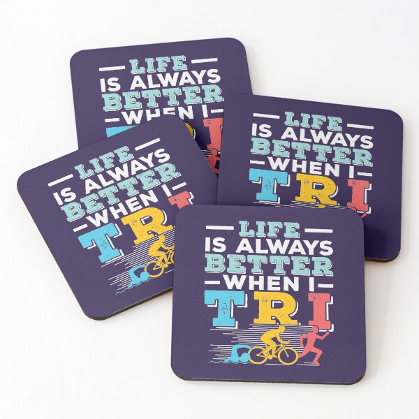 Item preview, Triathlon Life Is Always Better When I Tri designed and sold by jaygo.