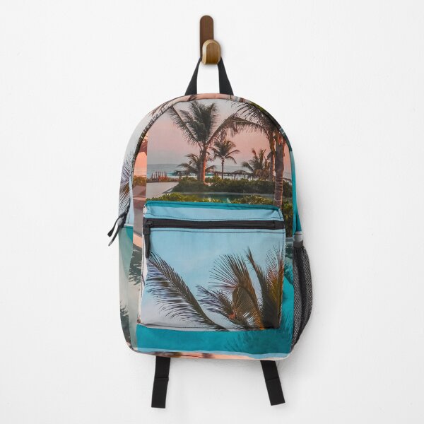 Item preview, Beautiful Palm Tree Sunset Pool, Tropical Vacation  designed and sold by newburyboutique.