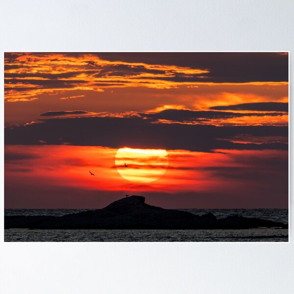 Artikelvorschau, Sonnenuntergang am Meer entworfen und verkauft von nacree.