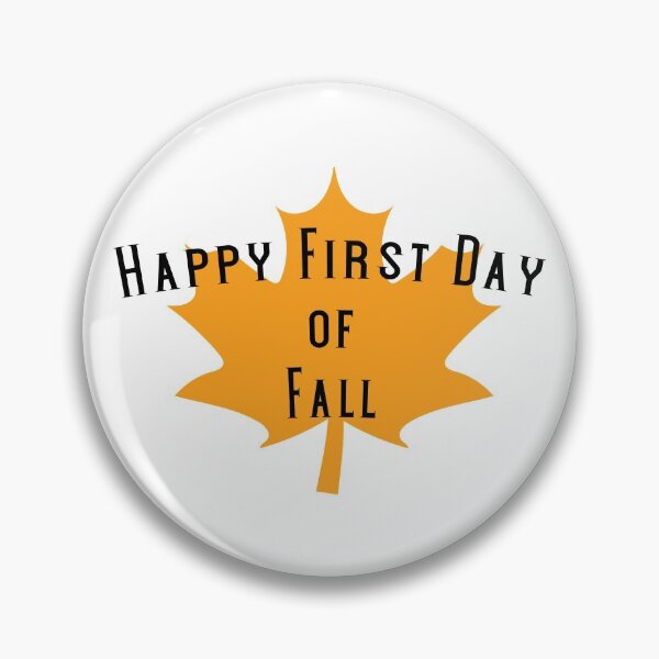 Item preview, Happy First Day of Fall (Black) designed and sold by superdumb70.