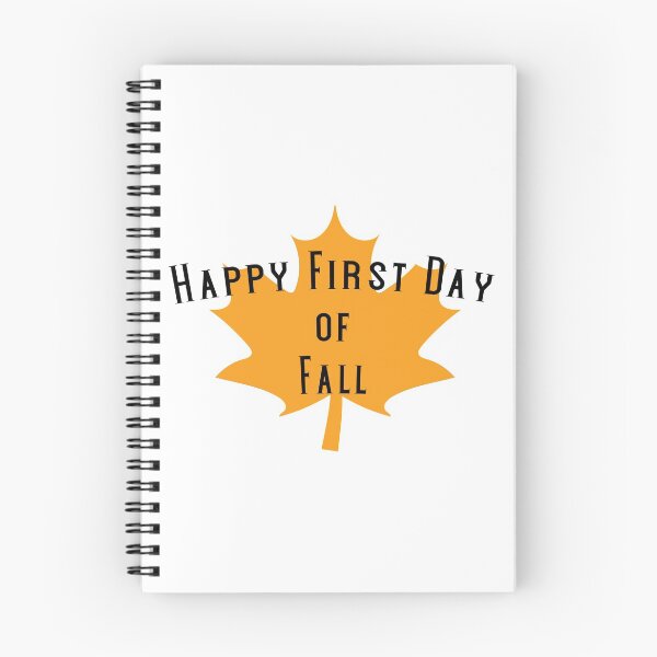Item preview, Happy First Day of Fall (Black) designed and sold by superdumb70.