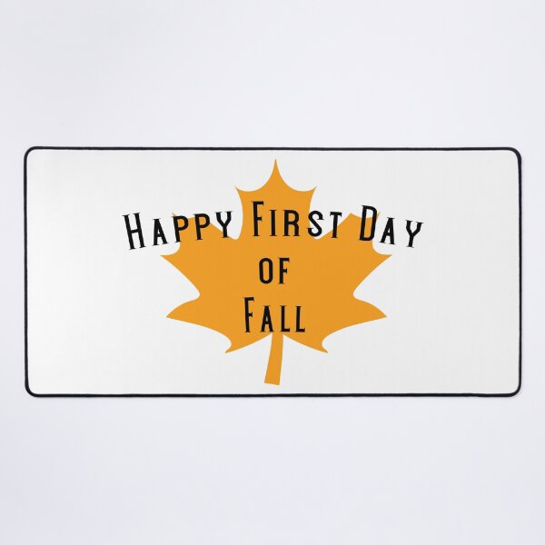 Item preview, Happy First Day of Fall (Black) designed and sold by superdumb70.
