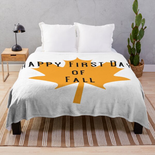Item preview, Happy First Day of Fall (Black) designed and sold by superdumb70.