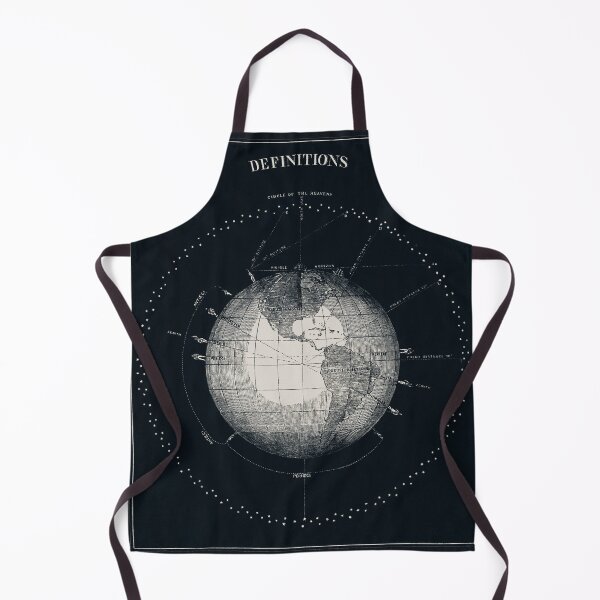 Item preview, Planet Earth - Vintage poster - Definitions (1851) designed and sold by Freewheeling.