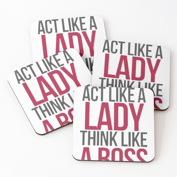 Item preview, Act Like A Lady Think Like A Boss T-Shirt designed and sold by ForeignGang.
