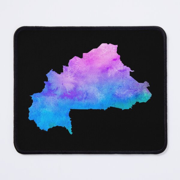 Item preview, Burkina Faso Watercolor Map - Burkinabe designed and sold by MountainD.