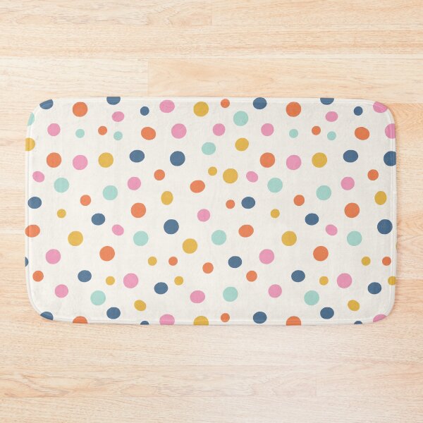 Item preview, Happy Colorful Multicolor Polka Dot designed and sold by Allison Romero Design.