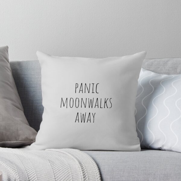 Item preview, Panic Moonwalks Away, Funny designed and sold by Minimalist Quotes and Sayings.