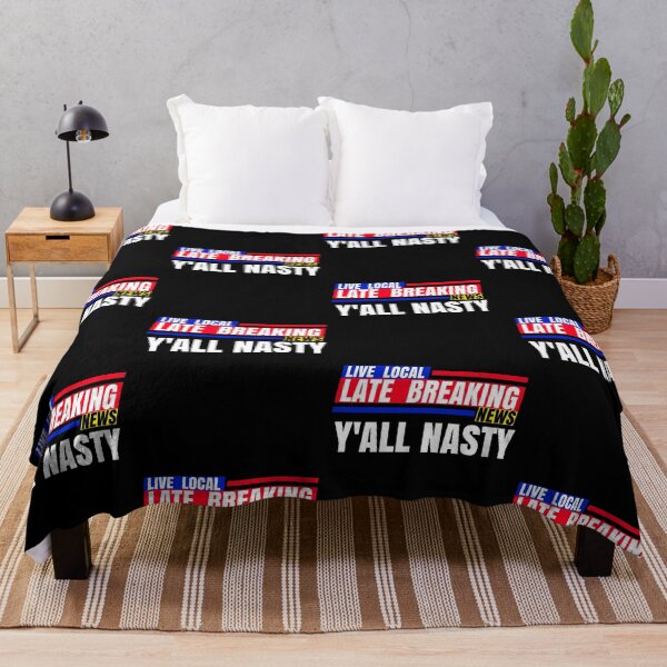 Item preview, Late Breaking News, Y'ALL NASTY designed and sold by CharJens.