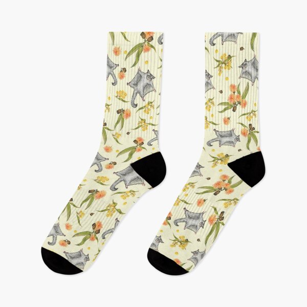 Item preview, Baby Sugar Gliders Chasing Blossoms Cream designed and sold by Kelly  Thompson.