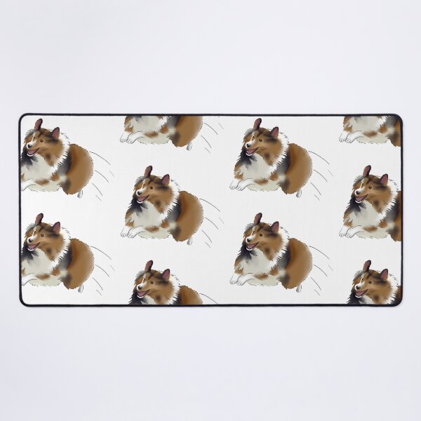 Item preview, Cute Sheltie Jumpling, Shetland Sheepdog designed and sold by ElysianCreation.