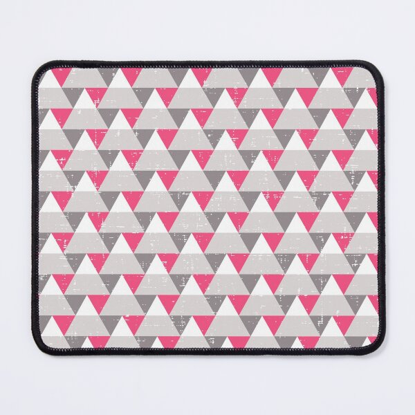 Item preview, Geo Triangles - Pink and Grey designed and sold by Blue-Banana.