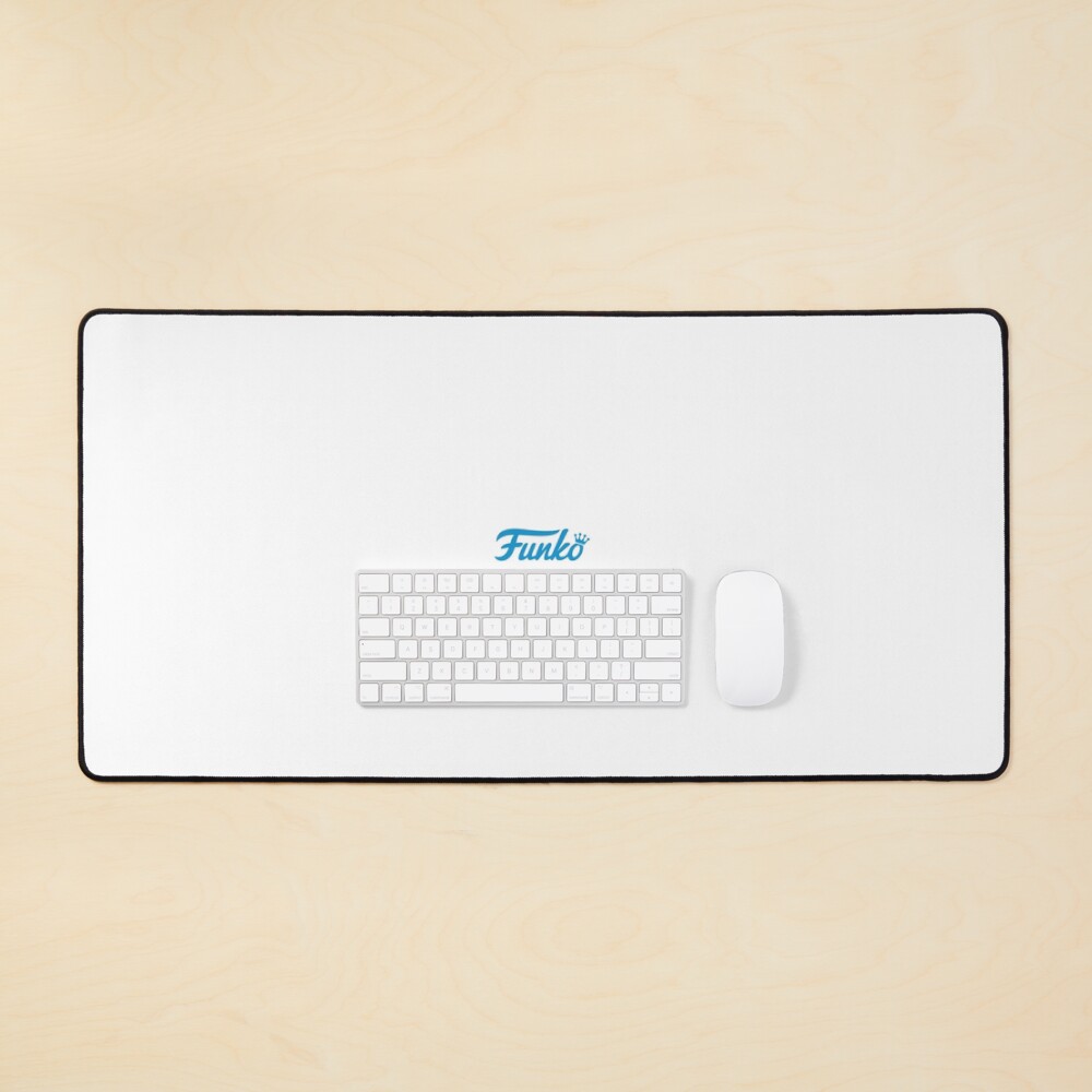 Large white desk discount pad