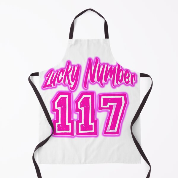 Item preview, Pink Lucky Number 117 designed and sold by swiftjace.