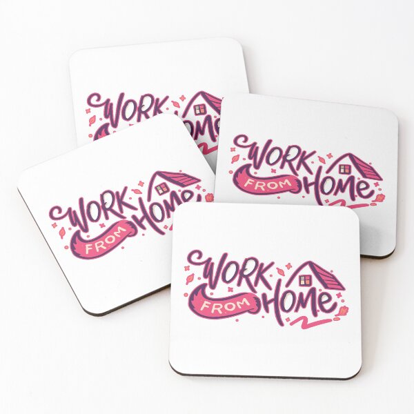 Item preview, Work From Home Classic T-shirt Design designed and sold by SLSandaruwan.