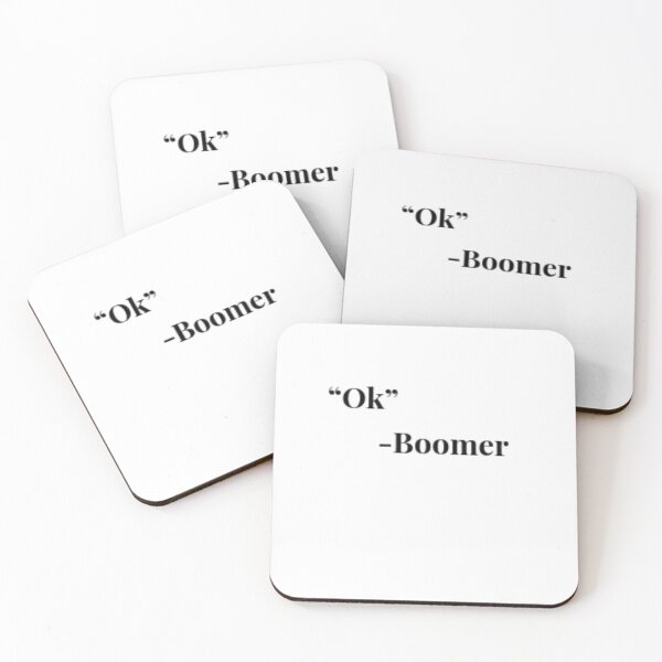 Item preview, Ok Boomer Funny Design designed and sold by HackThoop.