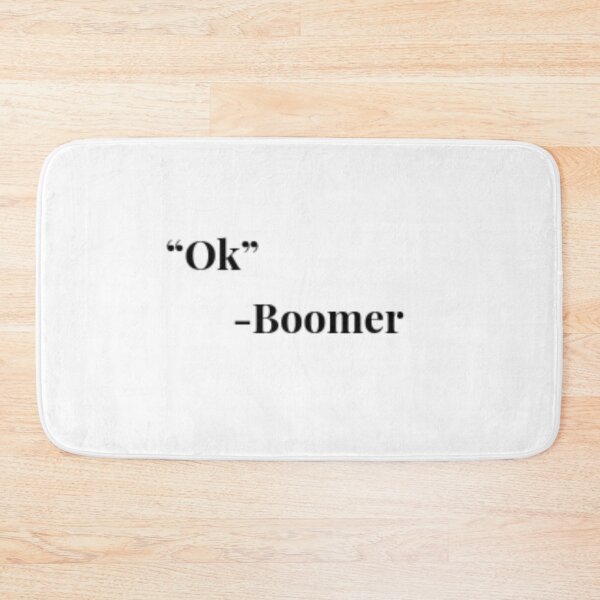 Item preview, Ok Boomer Funny Design designed and sold by HackThoop.