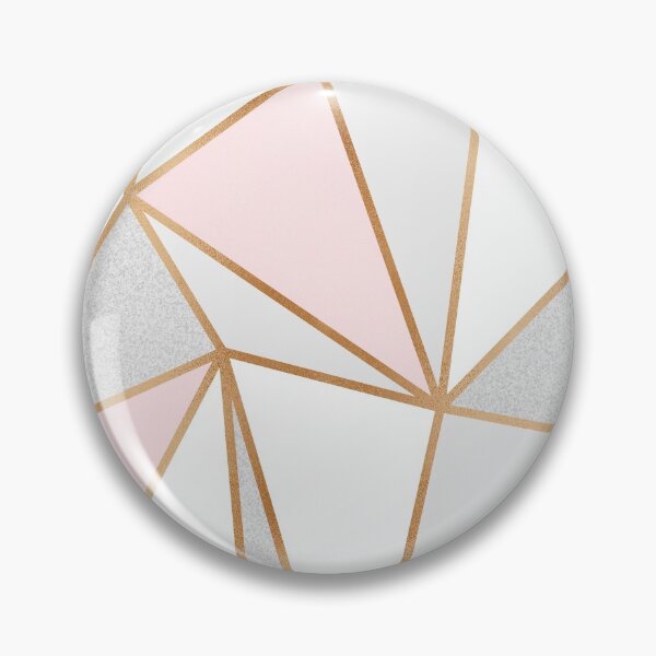 Item preview, Pink, Grey & Gold Geo designed and sold by Blue-Banana.