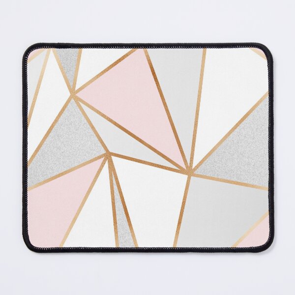 Item preview, Pink, Grey & Gold Geo designed and sold by Blue-Banana.