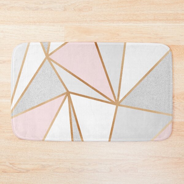 Item preview, Pink, Grey & Gold Geo designed and sold by Blue-Banana.