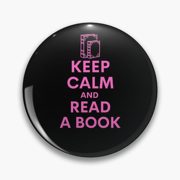 Item preview, Keep calm and read a book pink text designed and sold by Designbyfia.