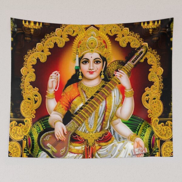 Item preview, Goddess Saraswati designed and sold by Rritu.