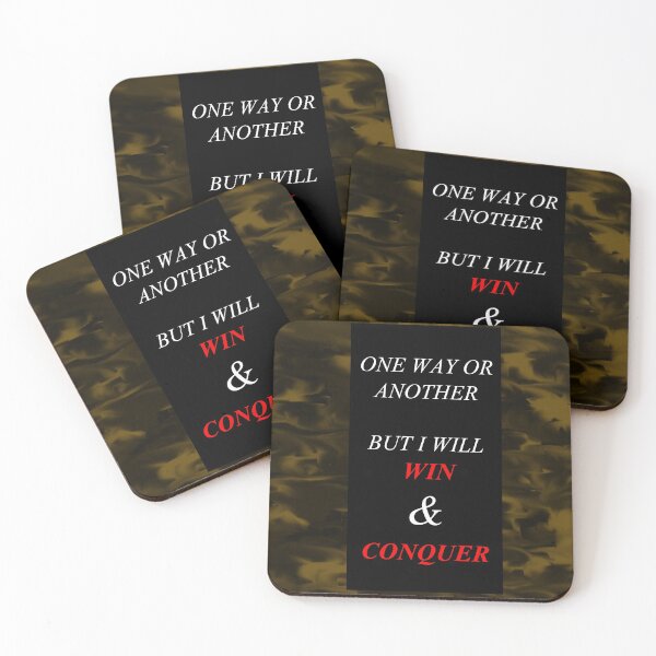 Item preview, One Way Or Another But I Will Win D35 designed and sold by SelfUpgrade.