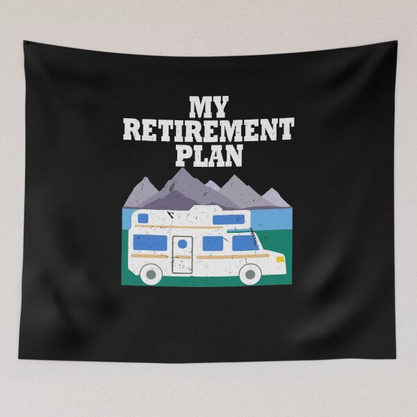 Item preview, My Retirement Plan Camper Van Shirt For Camper Hiker designed and sold by Tom2468.