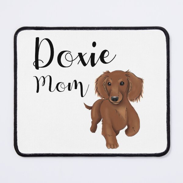 Item preview, Doxie Mom With A Cute Dachshund Drawing | Dog Mom Gift designed and sold by ElysianCreation.