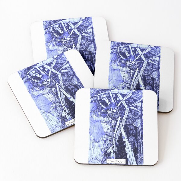 Item preview, Crucifixion Blue designed and sold by davidgoble.