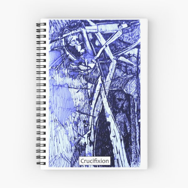 Item preview, Crucifixion Blue designed and sold by davidgoble.