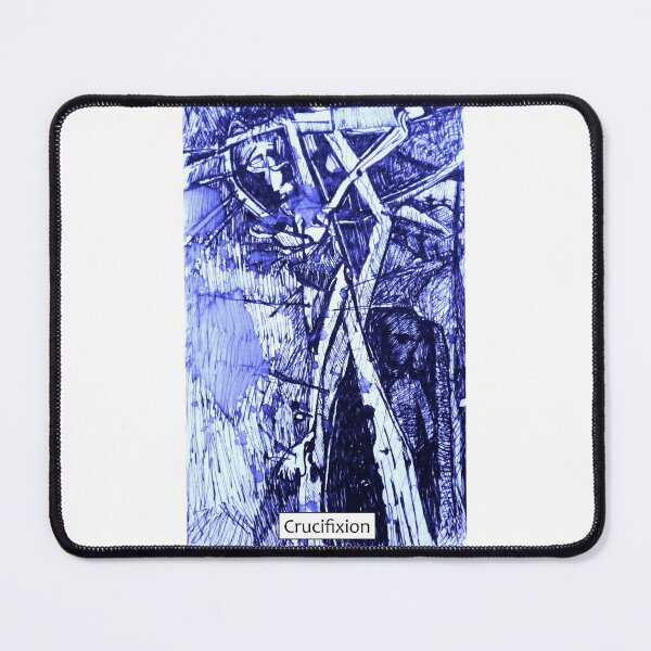 Item preview, Crucifixion Blue designed and sold by davidgoble.