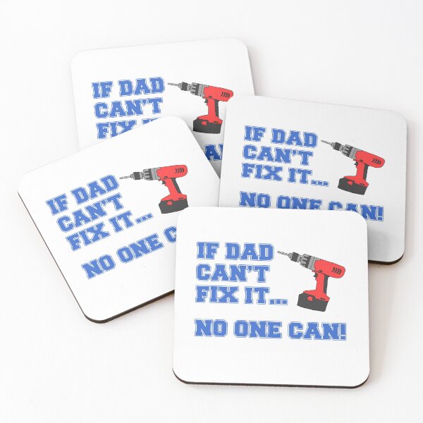 Item preview, Dad Can't Fix It No One Can Power Drill Father designed and sold by jaycartoonist.