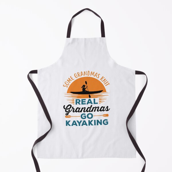 Item preview, Real Grandmas Go Kayaking Cute Yak Kayak Kayaker designed and sold by jaygo.