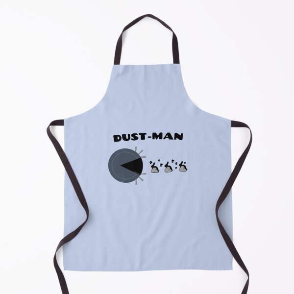Item preview, Dust Man Robot Vacuum Eating Dust Bunny Housekeeping Fun designed and sold by SavvyCleaner.