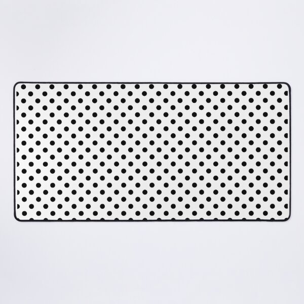 Item preview, Black and White Polka Dots Pattern designed and sold by lesrubadesigns.