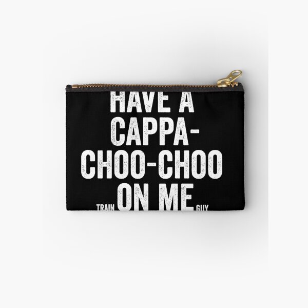 Item preview, Train Guy - Have a Cappa-choo-choo on me designed and sold by Craftaholic.