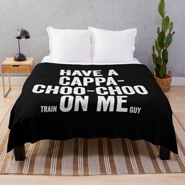 Item preview, Train Guy - Have a Cappa-choo-choo on me designed and sold by Craftaholic.