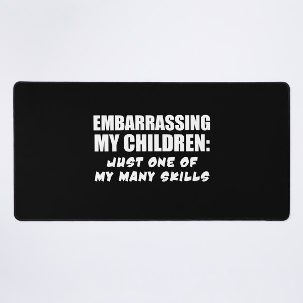 Item preview, Embarrassing My Children Skill designed and sold by jaycartoonist.