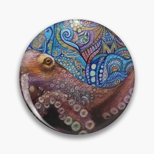 Item preview, octopus designed and sold by artistsuetaylor.